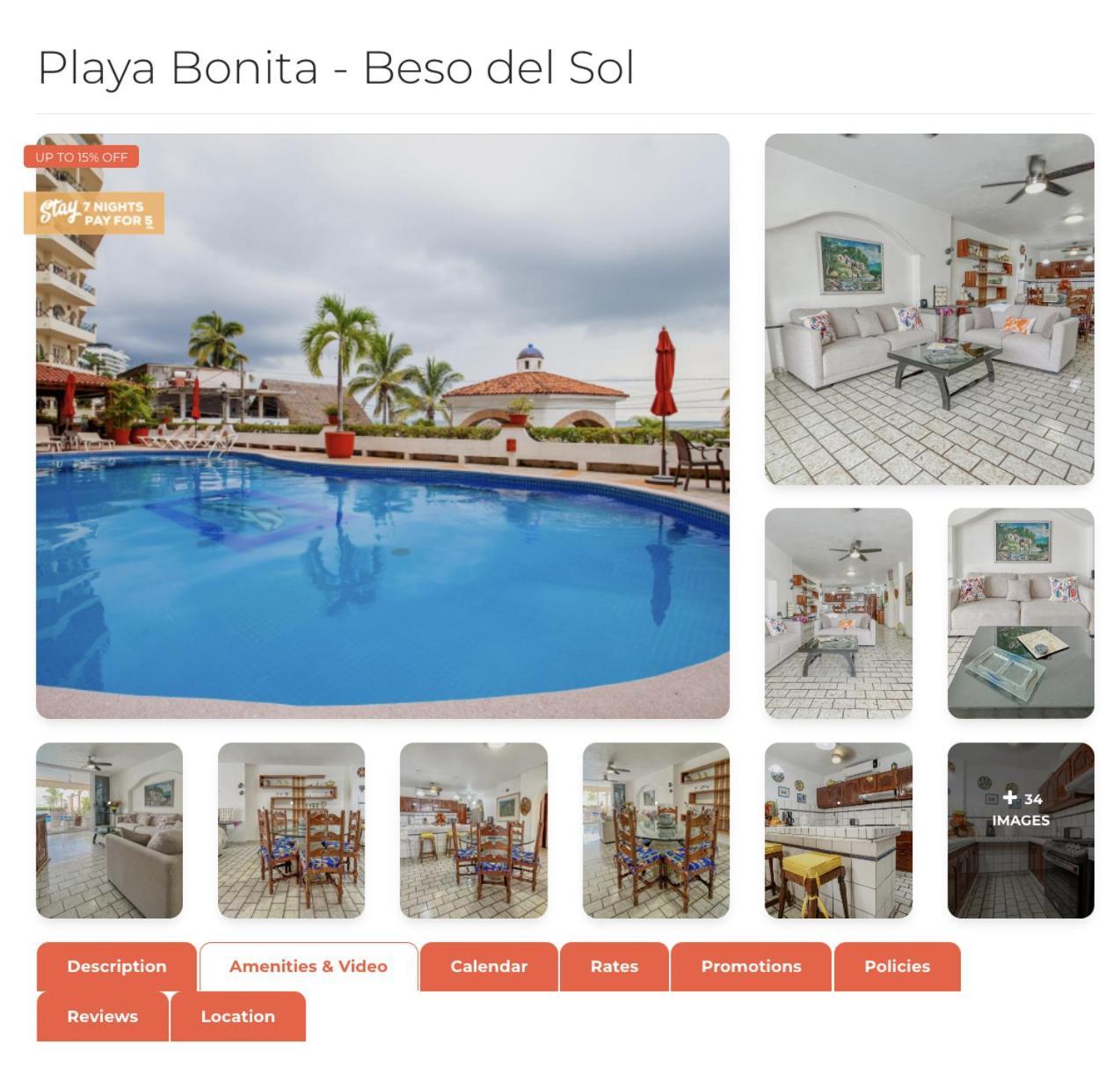 Playa Bonita Unit Beso Del Sol 101 Aparthotel Puerto Vallarta Bagian luar foto